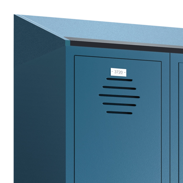 ASI Plastic Locker Slope-Top Systems