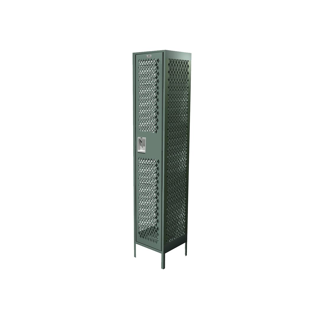ASI Competitor Perforated Steel Lockers — ASI-MetalLocker Competitor-SingleTier