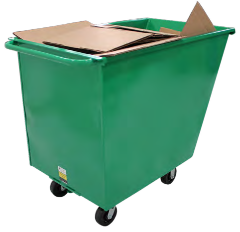 Mobile Waste Hoppers — catalog configuration photograph; model shown may vary