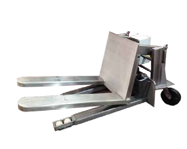 Stainless Steel Portable and Straddle Tote Tilters — catalog equipment photograph