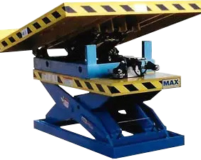 Combined Hydraulic Lift-and-Tilt Tables — MLT45 Series — catalog equipment photograph