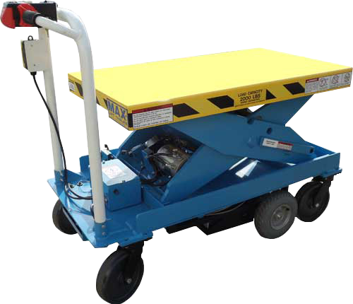 Mobile Hydraulic Lift Tables — MM Series — catalog equipment photograph