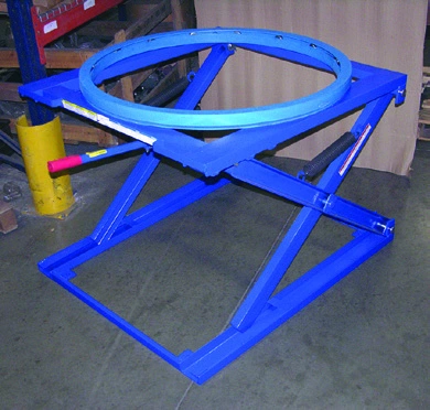 Adjustable Pallet Stands catalog equipment view