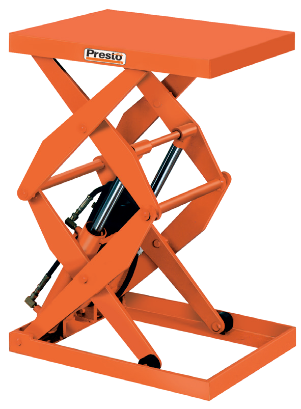DXS36-20 Double-Scissor Lift Table — manufacturer catalog illustration