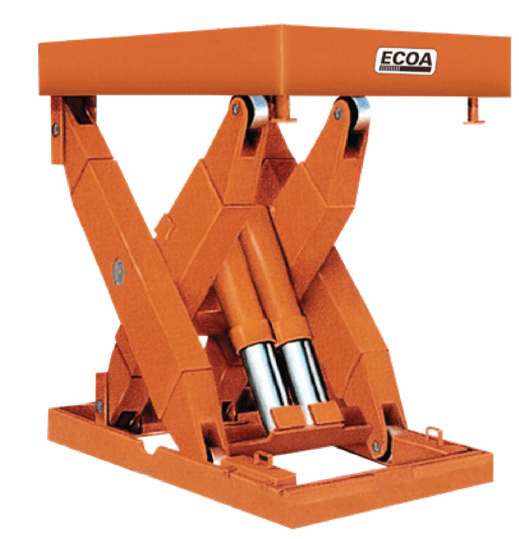 ECOA MLT Super Heavy-Duty Lift Tables — manufacturer catalog illustration