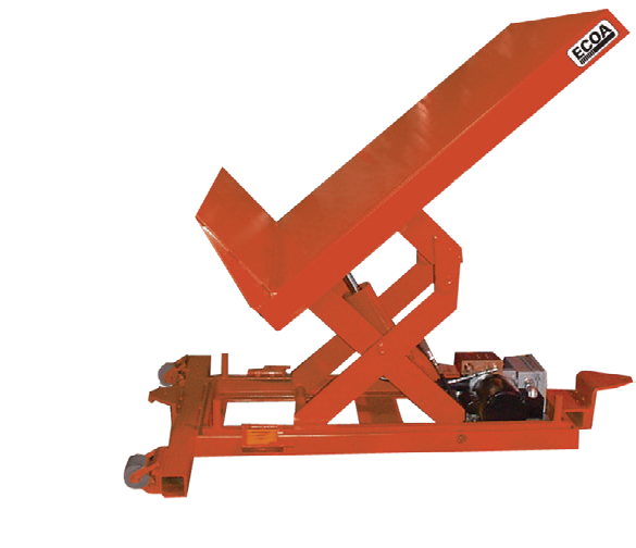 ECOA CLTLT SpaceSaver Lift-and-Tilt Tables — manufacturer catalog illustration