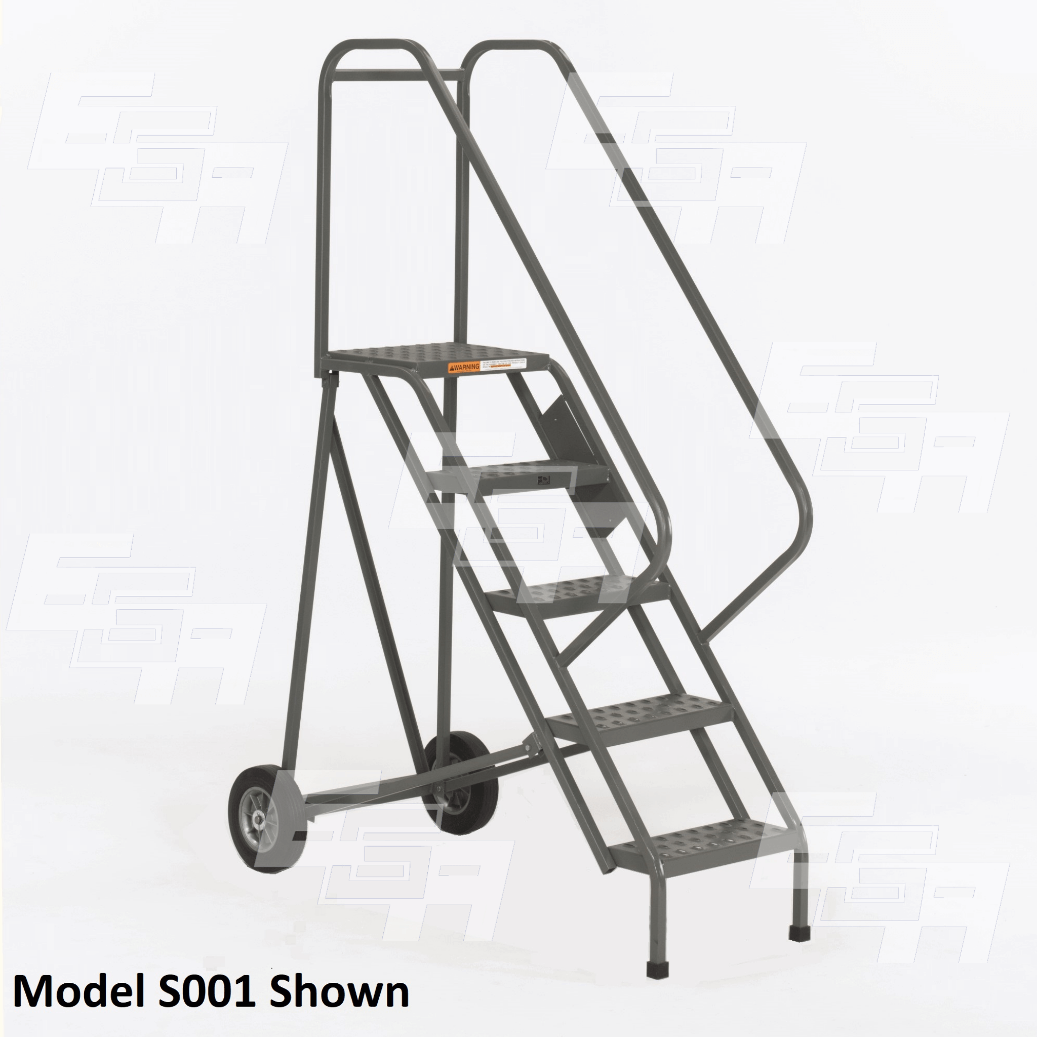EGA Products Folding Rolling Ladder ∠60º (S – SERIES) manufacturer image