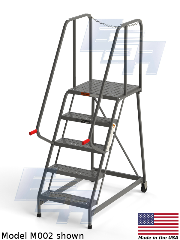 EGA Products Rolling Maintenance/Mechanics Ladders ∠60º (M – SERIES) manufacturer image