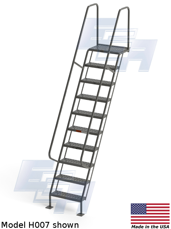 EGA Products All-Welded Access Stairways ∠60º (H – SERIES) manufacturer image