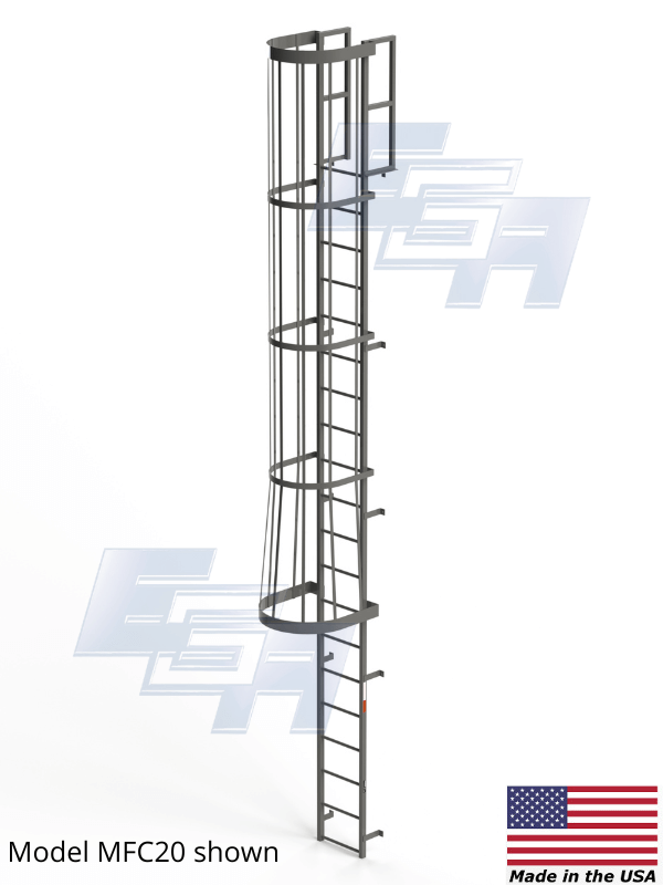 EGA Products Fixed Vertical & Cage Ladders (MFC & MFV – SERIES) manufacturer image
