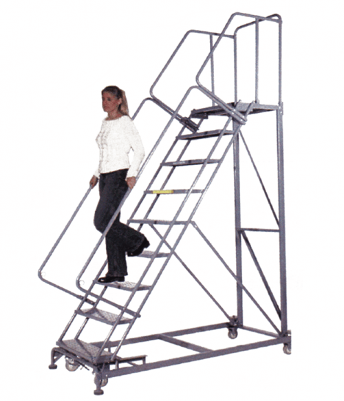 Walk Down Rolling Ladders