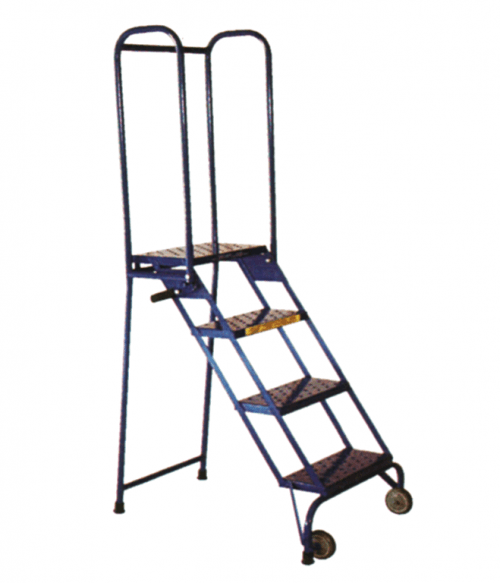 Aluminum Tilt And Roll Ladder