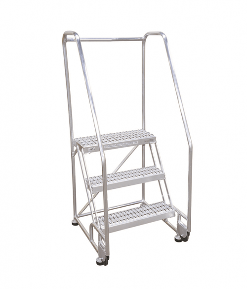 Cotterman Tilt And Roll Aluminum Ladder