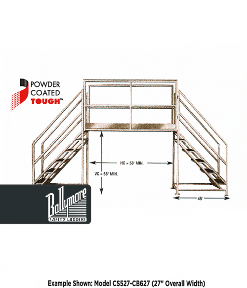 Industrial Crossover Ladder