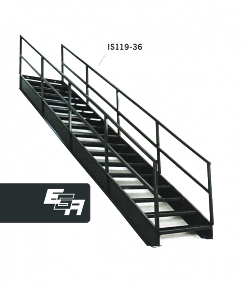 Industrial Stairways 36.4°