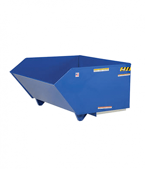 Vestil Low Profile 90 Degree Self Dumping H Style Steel Hoppers