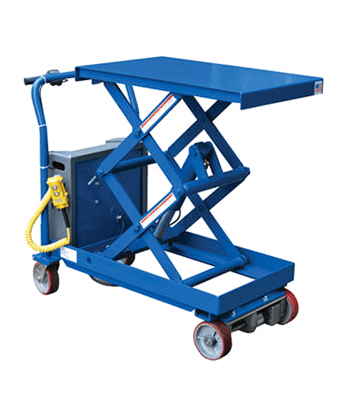 Vestil Powered Drive and Powered Lift Hydraulic Scissor Carts