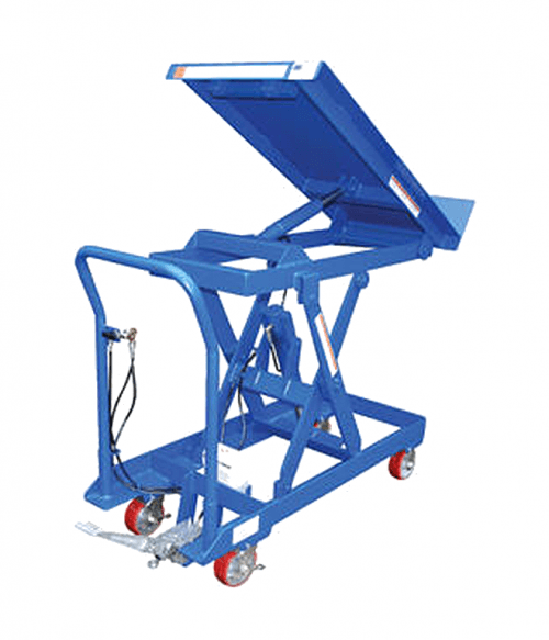 Vestil Lift and Tilt Carts with Sequence Select