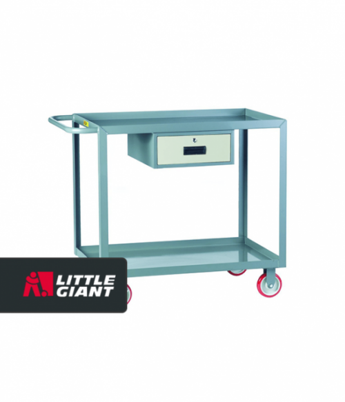 Welded Service Cart with Drawer