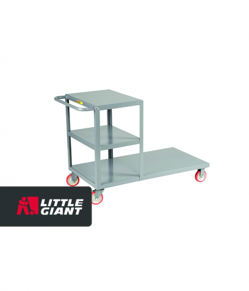 Combo Cart. Combination Shelf and Platform Truck