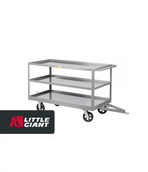 3 Shelf Caster Steer Trailer