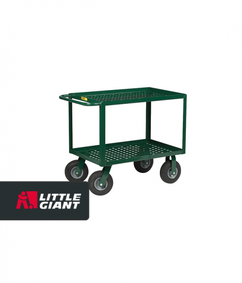 Nursery Service Cart with Perforated Deck