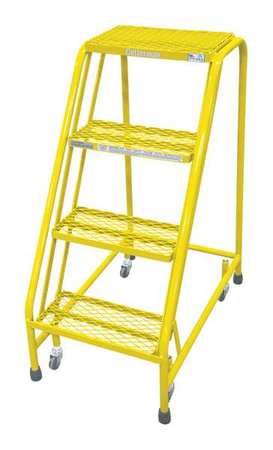 40" H STEEL ROLLING LADDER, 450 LB. LOAD CAPACITY