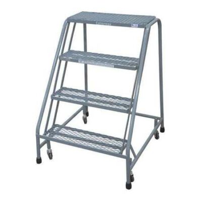 40" H STEEL ROLLING LADDER, 450 LB. LOAD CAPACITY