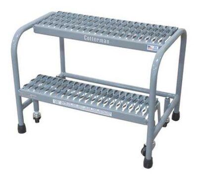 20" H Steel Rolling Ladder, 450 lb. Load Capacity