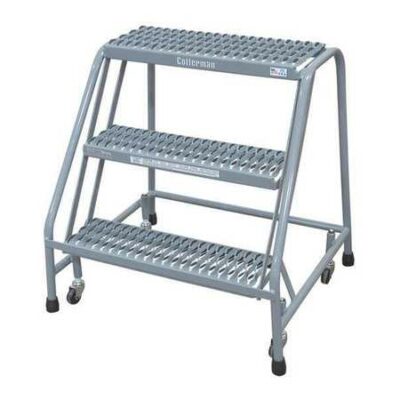30" H STEEL ROLLING LADDER, 450 LB. LOAD CAPACITY