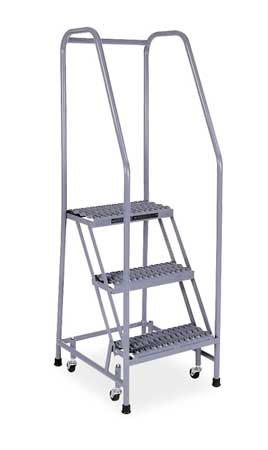 30" H STEEL ROLLING LADDER, 450 LB. LOAD CAPACITY