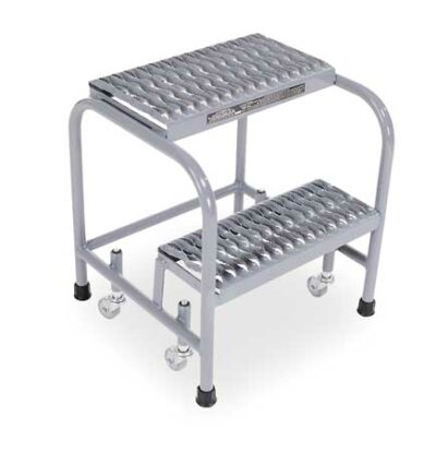20" H Steel Rolling Ladder, 450 lb. Load Capacity