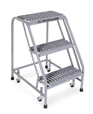 30" H STEEL ROLLING LADDER, 450 LB. LOAD CAPACITY