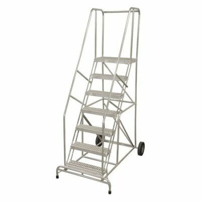 10 Steps 100" H Aluminum Ladder