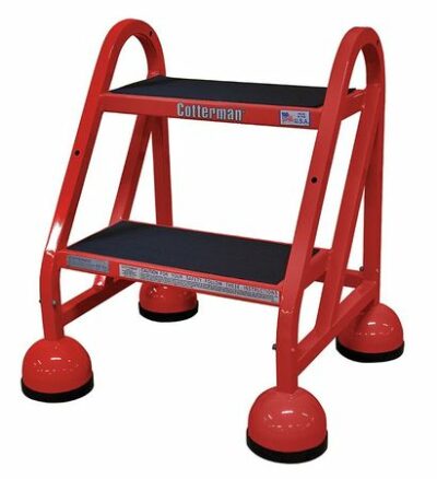 18" H Steel Rolling Ladder, 450 lb. Load Capacity