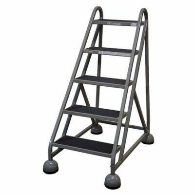 45" H STEEL ROLLING LADDER, 450 LB. LOAD CAPACITY