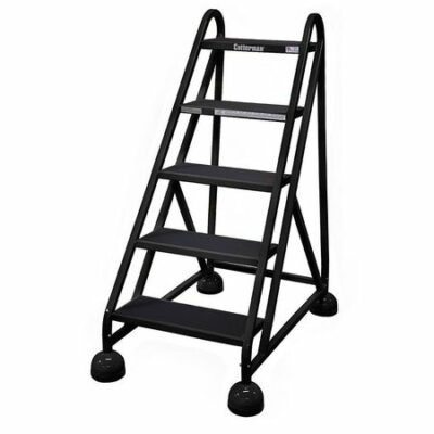 45" H STEEL ROLLING LADDER, 450 LB. LOAD CAPACITY