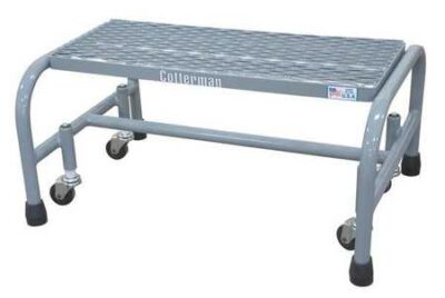 12" H Steel Rolling Ladder, 450 lb. Load Capacity