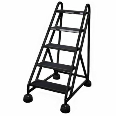 45" H STEEL ROLLING LADDER, 450 LB. LOAD CAPACITY