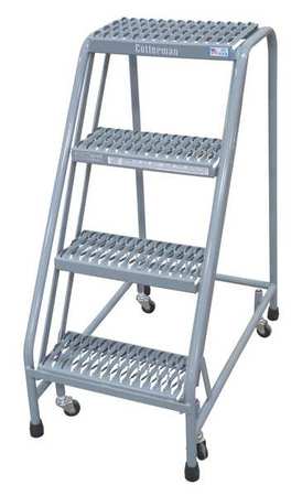 40" H STEEL ROLLING LADDER, 450 LB. LOAD CAPACITY