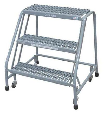 30" H STEEL ROLLING LADDER, 450 LB. LOAD CAPACITY