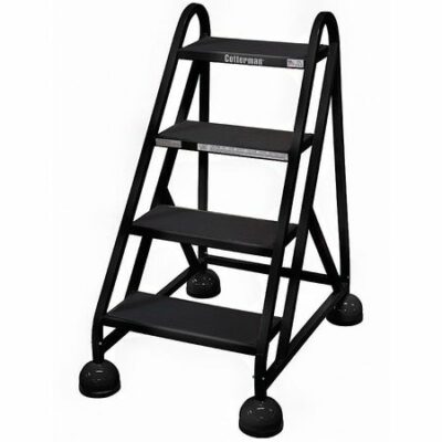 36" H STEEL ROLLING LADDER, 450 LB. LOAD CAPACITY