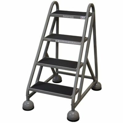 36" H STEEL ROLLING LADDER, 450 LB. LOAD CAPACITY