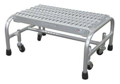 12" H Steel Rolling Ladder, 450 lb. Load Capacity