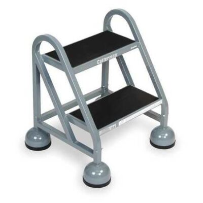 18" H Steel Rolling Ladder, 450 lb. Load Capacity