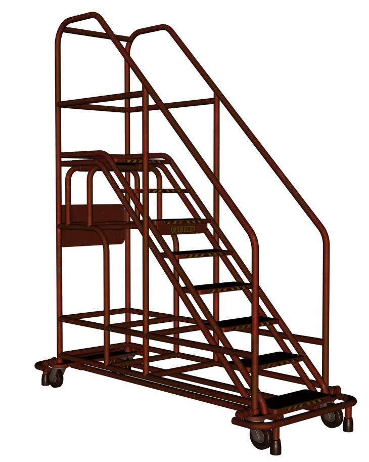 What are the Benefits of Using a Rolling Ladder? Factory Equipment