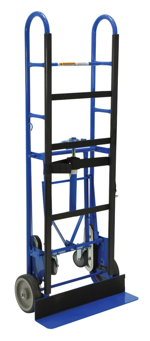 Vestil Steel Ratchet Appliance Cart 17 In. x 24 In. x 60 In. 1200 Lb. Capacity Blue APPL-1200-60