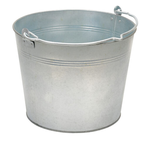 Vestil Galvanized Steel Bucket 3-1/4 Gallon Capacity BKT-GAL-325