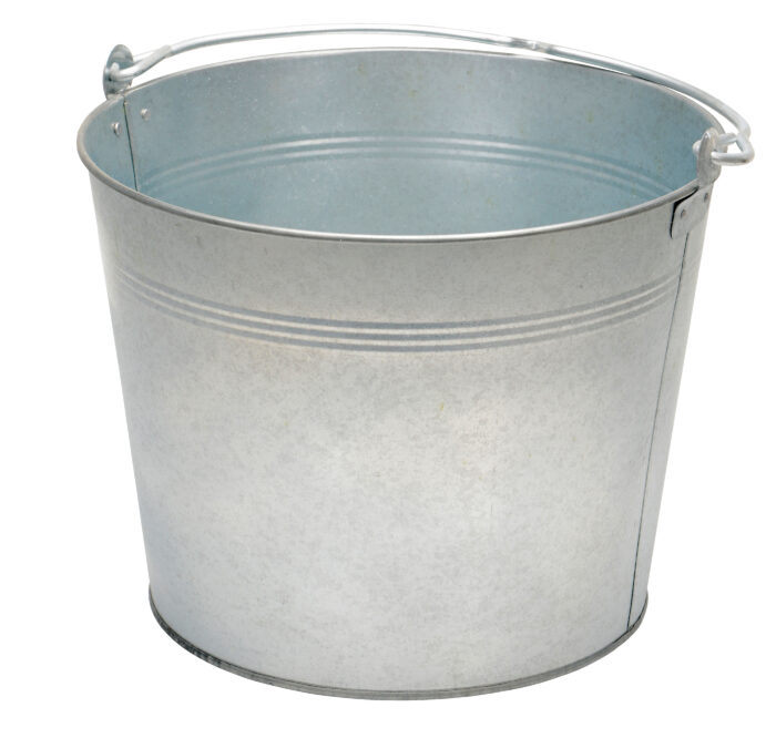Vestil Galvanized Steel Bucket 3-1/4 Gallon Capacity BKT-GAL-325 - Image 3