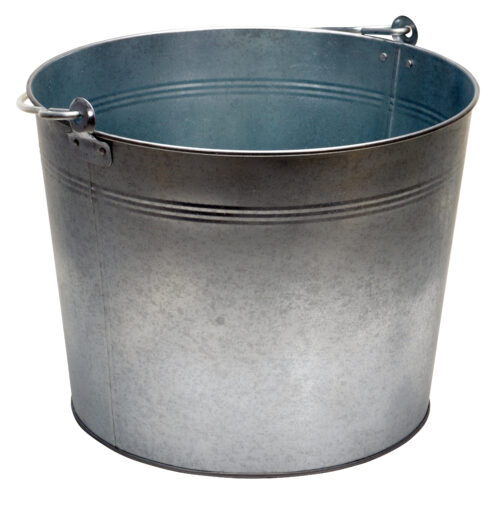 Vestil Galvanized Steel Bucket 5 Gallon Capacity BKT-GAL-500